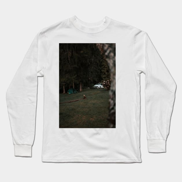 Camping Images Long Sleeve T-Shirt by Camping tshirt